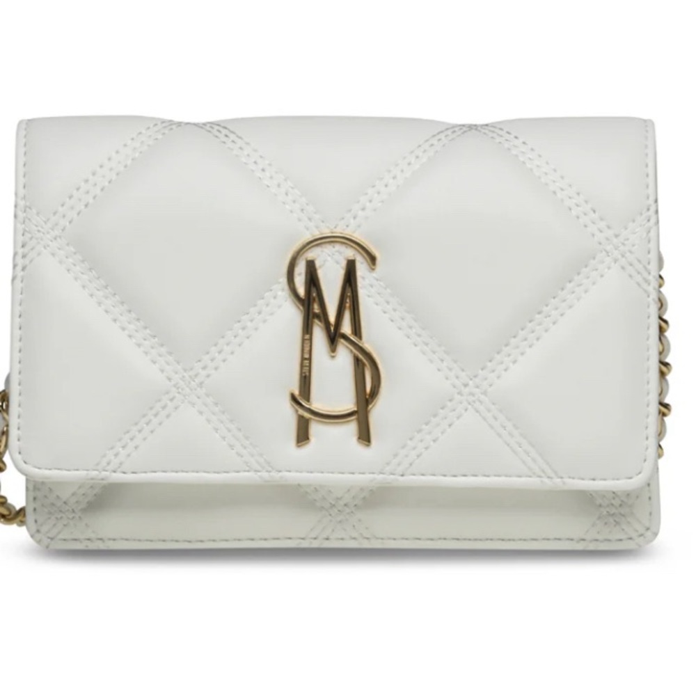 STEVE MADDEN ‘BENDUE’ WHITE CROSSBODY PURSE - BNWT